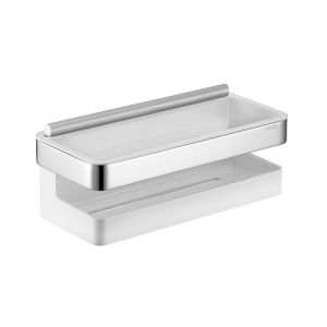Keuco Moll 12759010000 douchekorf met wisser chroom/ wit