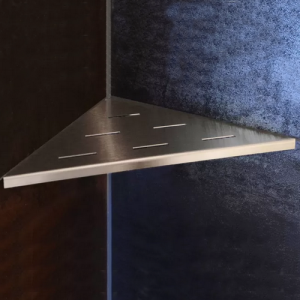 Looox corner shelf CORNER30 hoek planchet geborsteld edelstaal (OUTLET)