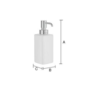 Smedbo Ice OK470P zeepdispenser chroom