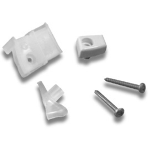 Novellini R02GIC-30 kapje met scharnierbus voor rechter deur wit