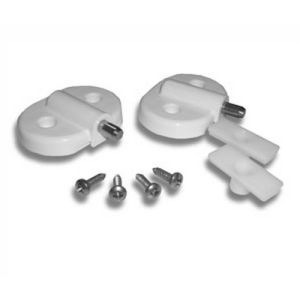 Novellini R02HAG-30 scharnierdelenset wit 030