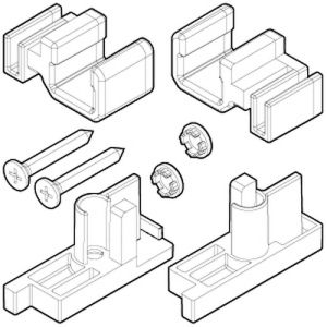 Novellini R03BJ3PH1-A geleiders wit 030