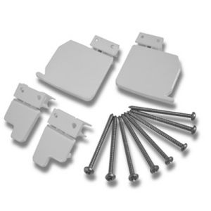 Novellini R04STPO1-26 set eindkapjes wit Ral 9010