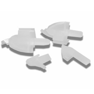 Novellini R04YOAB2G-TR set sluitstukjes voor horizontale afdichtingsstrip