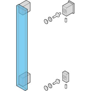 Novellini R40MAROS2-K handgreep chroom