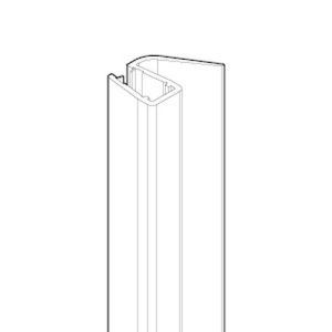 Novellini R51BXMO1-TR horizontale afdichtingsstrip transparant