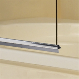 PDPlan Labyrinth inschuifrubber transparant 100cm