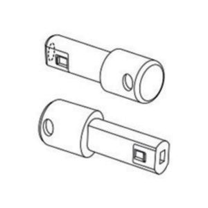 Pressalit A9322 softclose demperset t.b.v. toiletzitting