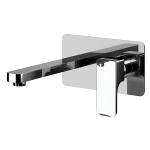 Pure Aragon AR5106 wastafelkraan compleet met inbouwdeel chroom