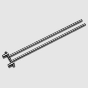 Raminex Silkline Series 2000 G009RPH29 2-lids handdoekhouder RVS gepolijst (OUTLET)