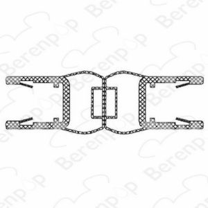 Riho 062020002 magneetstrippenset recht (2 stuks), 200cm, 8mm