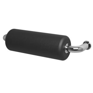 Riho AH01110 badkussen op steun voor vaste montage zwart (OUTLET)