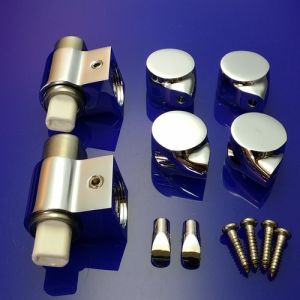 Roca Hall AI0001200R set van 2 scharnieren chroom