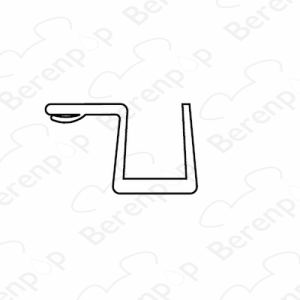 San4U Sealday SD029 aanslagprofiel 90 graden, 200cm, 8mm