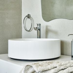 Smedbo Home HB344 handdoekring zwart