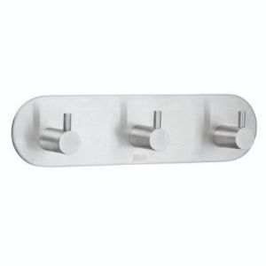 Smedbo Beslagsboden B1103 design hakenrek geborsteld edelstaal