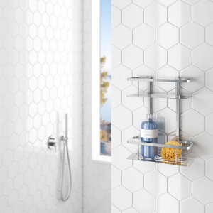 Smedbo Sideline DK3012 dubbele draadkorf chroom