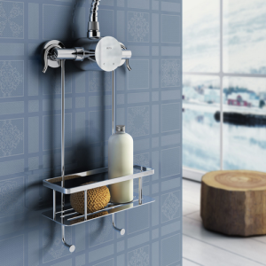 Smedbo Sideline DK3048 draadkorf voor douchekraan 25 cm chroom