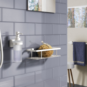 Smedbo Sideline DX3001 draadkorf 25 cm mat wit