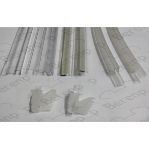 Sphinx Facette S8L41865 ( 2537263 ) compleet strippenset voor kwartronde douche