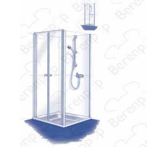 Sphinx Supra Top S8L40851 ( 2537481 ) compleet strippenset voor pendeldeur 90 (vanaf 05.2001)