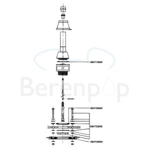 Sphinx S8H705000 uitstroommechanisme No. 13 *niet meer leverbaar*
