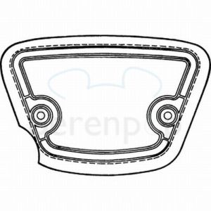 Sphinx S8H728000 afdichtingsrubber voor uitstroommechanisme 4, 12, 13, 14, 16