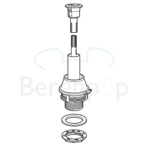 Sphinx S8H741000 uitstroommechanisme 18S (59/215 kort) *niet meer leverbaar*