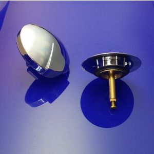 Viega Multiplex Visign M1 103378 draaiknop en danser (kegel) voor badwaste chroom