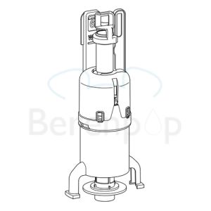 Wisa 8050801522 uitstroommechanisme voor Wisa XS/XT DFF