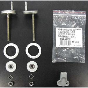 Wisa D-Star 300 - D-Star 300 S 1409260151 set van 2 scharnieren RVS