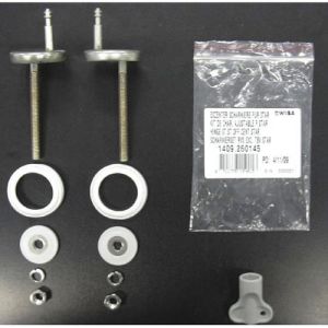 Wisa Star - Star S 1409260145 set van 2 scharnieren RVS