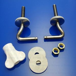 Villeroy en Boch O.Novo / Omnia Classic 88230161 set vaste scharnieren chroom