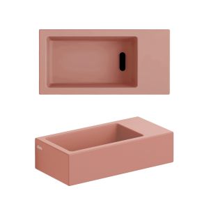 Clou Flush 3 CL0340031 keramiek fontein 36cm mat roze