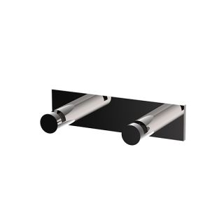Decor Walther Mikado Frame 0524158 MK FRAME HAK2 dubbele haak zwart chroom gepolijst PVD