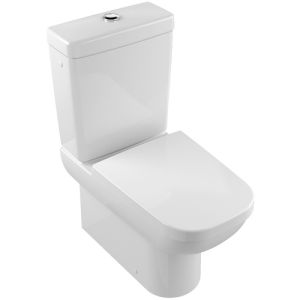 Villeroy en Boch Joyce 9M52S1R3 toiletzitting met deksel pergamon *niet meer leverbaar*