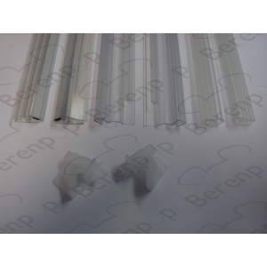 Sphinx Facette S8L41864 ( 2537264 ) compleet strippenset voor hoekdouche 2-delig