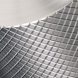 Brauer Carving 5-NG-002-HD6 verhoogde opbouw wastafelmengkraan model A RVS geborsteld PVD