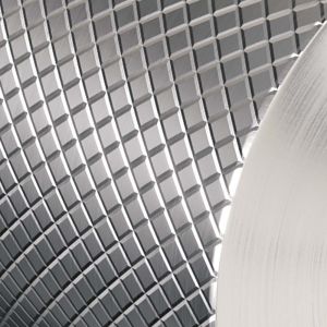 Brauer Carving 5-NG-003-R4 hoge opbouw wastafelmengkraan met draaibare ronde uitloop model A RVS geborsteld PVD