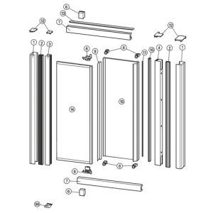 Huppe Classics (2), 024987 magneetstrip