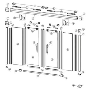 Huppe Aura elegance, 025578 dorpelprofiel