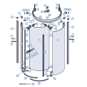 Koralle Orbis Plus L44201 ( 2537174 ) afdekprofiel