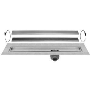 Easy Drain Multi TAF Wall EDMTAFW600 douchegoot 60cm zijuitloop