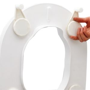 Etac Hi-Loo 80301101 toiletverhoger met deksel 10cm afneembaar wit