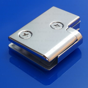 HSK Kienle E87312-3L scharnierdeel glashouder boven links, chroom *niet meer leverbaar*