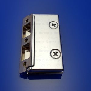 HSK Kienle E87314-2 scharnierdeel glashouder 5-hoek beneden, chroom *niet meer leverbaar*