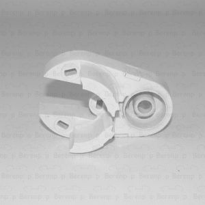 PDPlan Cristal scharnierkap boven (zonder tubobus), wit *niet meer leverbaar*