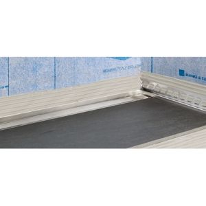Blanke Aqua Deko 622285632125 afsluitprofiel voor boven goot 1250x32mm mat zwart