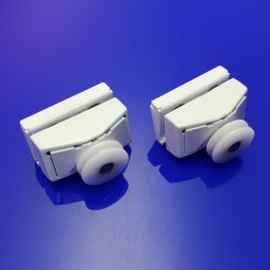 Huppe Arena 1000 040352 set van 2 wieltjes wit