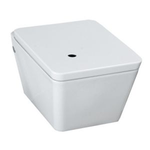Laufen Il Bagno Alessi dOt 8929013000001 toiletzitting met deksel wit